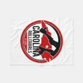 Carolina Rollermeiden fleece blanket Deken (Voorkant (Horizontaal))