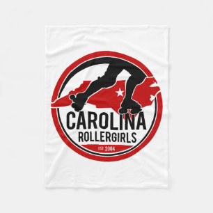Carolina Rollermeiden fleece blanket Deken