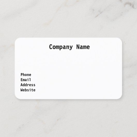 Carolina Surf Visitekaartjes (Achterkant)