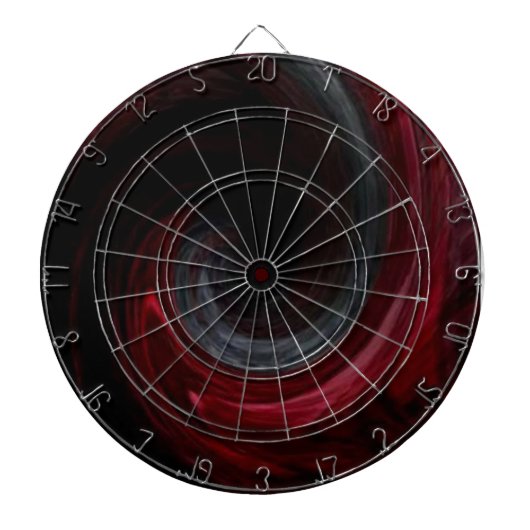 Carolina Swirl Design Dartbord (Voorkant)