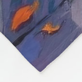 Carolina Trick-or-Treating in Halloween kostuum Fleece Deken (Hoek)