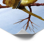 Carolina Wren Art Poster (Hoek)