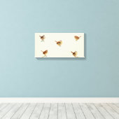 Carolina Wren Canvas Print (Insitu (Houten vloer))