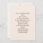 Carolina Wren met Morning Glory Flowers Kaart (Achterkant)