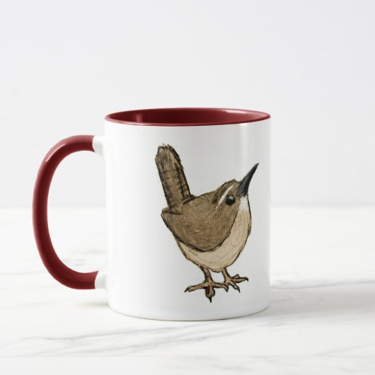 Carolina Wren Mug Mok (Links)