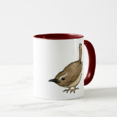 Carolina Wren Mug Mok (Voorkant rechts)