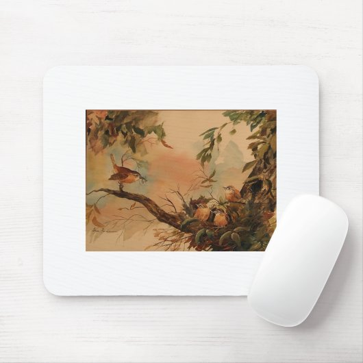 Carolina Wren Muismat (Met muis)