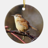 Carolina Wren Ornament (Voorkant)