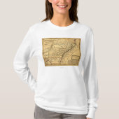 CarolinaPanoramic Map T-shirt (Voorkant)