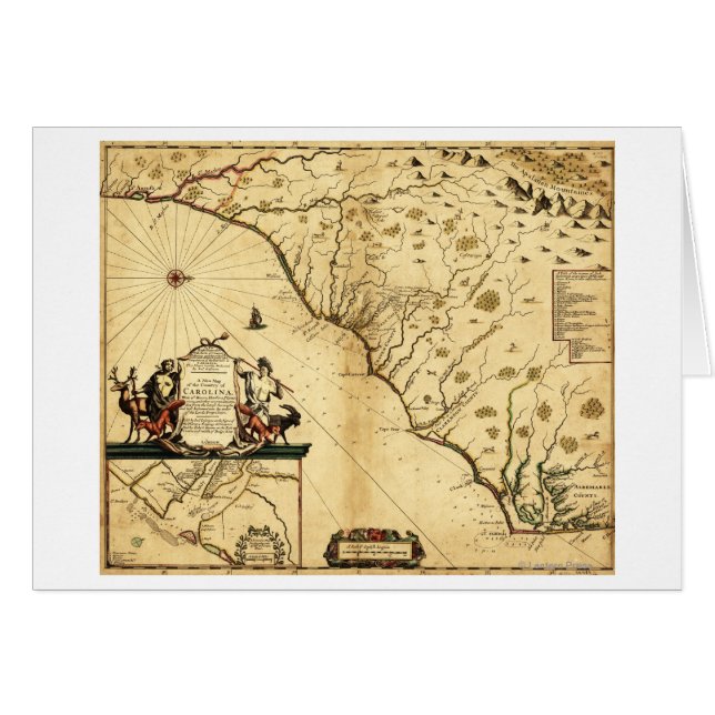 Carolinas met het noorden naar de RightPanoramic M (Voorkant Horizontaal)