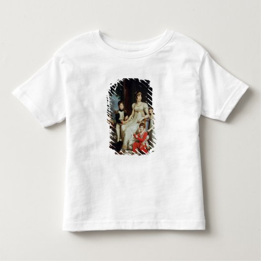 Caroline Bonaparte en haar kinderen Kinder Shirts (Voorkant)
