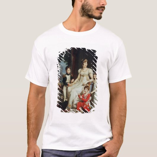Caroline Bonaparte en haar kinderen T-shirt (Voorkant)