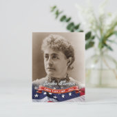 Caroline Harrison, First Lady of the U.S. Briefkaart (Staand voorkant)