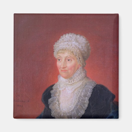 Caroline Herschel , 1829 Magneet (Voorkant)
