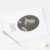 Caroline Johanna Lovisa Ridderstolpe, 1815 Rechthoekige Sticker (Envelop)