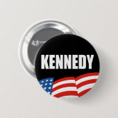 CAROLINE KENNEDY-verkiezingstandar Ronde Button 5,7 Cm (Voorkant /achterkant)