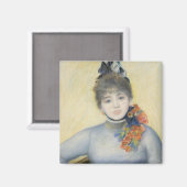 Caroline Remy (Severine), c.1885 Magneet (Voorkant / Achterkant)