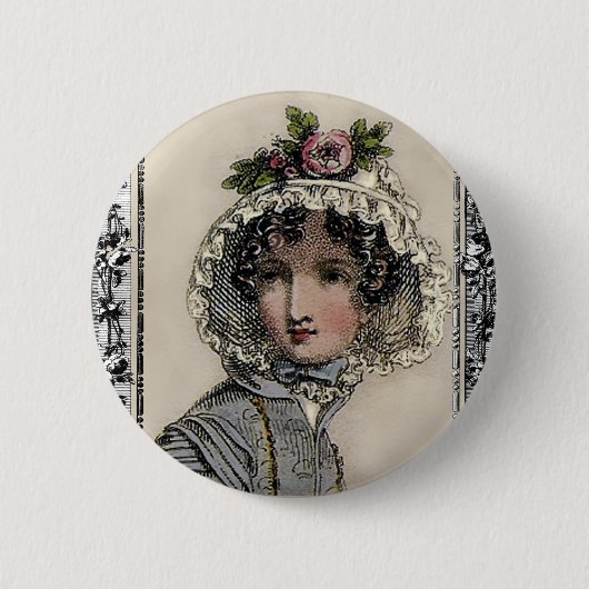 Caroline Ronde Button 5,7 Cm (Voorkant)