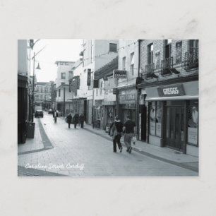 Caroline Street, Cardiff. Briefkaart