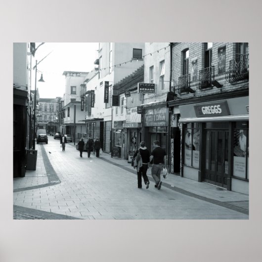 Caroline Street Cardiff Poster (Voorkant)