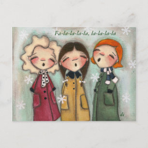 Caroling, Caroling - Post Card Briefkaart
