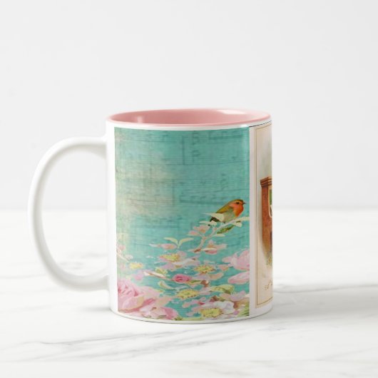 Caroling Chickens Coffee Mok (Links)