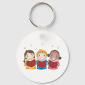 Caroling Children Sleutelhanger (Voorkant)