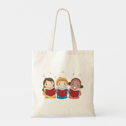 Caroling Children Tote Bag (Achterkant)