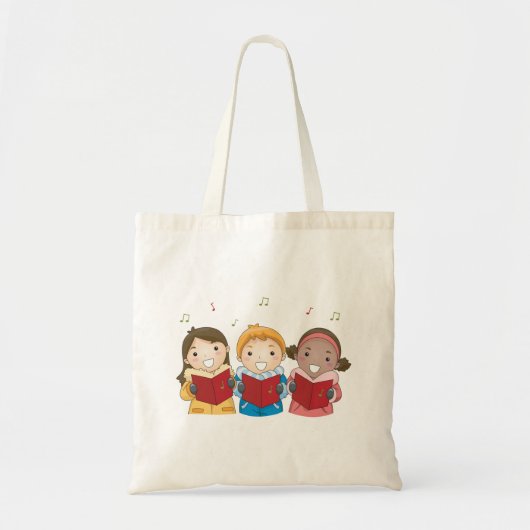 Caroling Children Tote Bag (Voorkant)