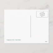 Caroling Christmas Cats Feestdagenkaart (Achterkant)