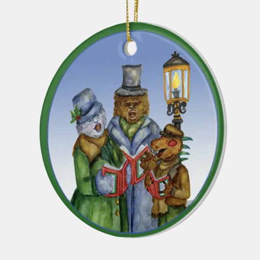 Caroling Cryptids Ornament (Links)