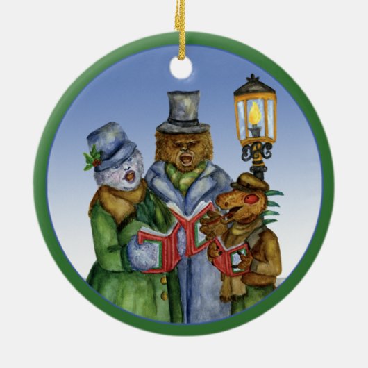 Caroling Cryptids Ornament (Achterkant)
