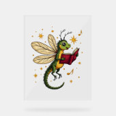 Caroling Dragonfly Acryl Bord (Voorkant)