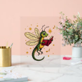 Caroling Dragonfly Acryl Bord (Huwelijk)