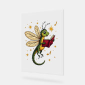 Caroling Dragonfly Acryl Bord (Hoek)