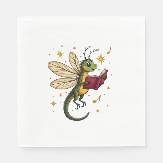 Caroling Dragonfly Servet (Voorkant)