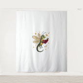 Caroling Dragonfly Wandkleed (Voorkant)