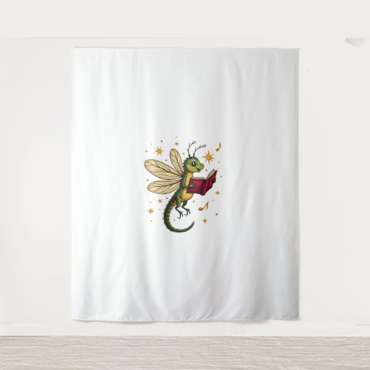 Caroling Dragonfly Wandkleed (Voorkant)