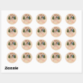 Caroling Kinder Gift Label Stickers (Vel)