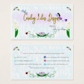 Caroling Lilies Redesign Kaart (Voorkant /achterkant)