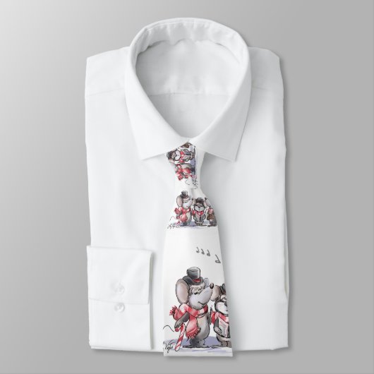 Caroling met Mic, Mac en Moe Stropdas (Gebonden)