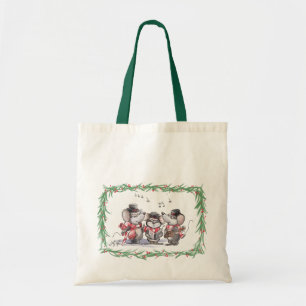 Caroling met Mic, Mac & Moe Canvas tas