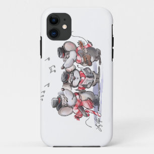 Caroling met Mic, Mac & Moe iPhone 5/5S-Hoesje Case-Mate iPhone Case
