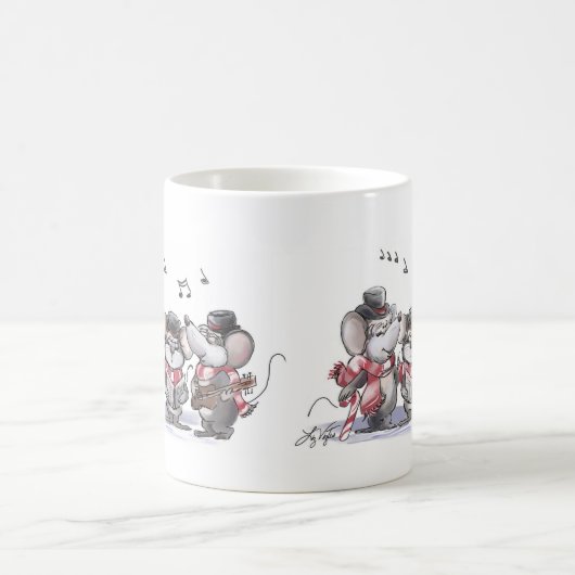 Caroling Mic, Mac & Moe Mok (Center)