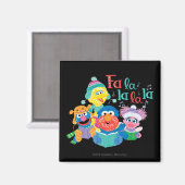 Caroling Sesame Street Magneet (Voorkant / Achterkant)