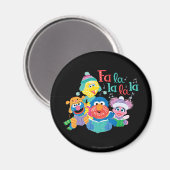 Caroling Sesame Street Magneet (Voorkant / Achterkant)