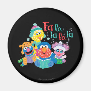 Caroling Sesame Street Magneet