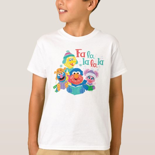 Caroling Sesame Street T-shirt (Voorkant)