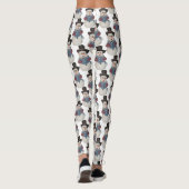 Caroling Snowman Leggings (Achterkant)