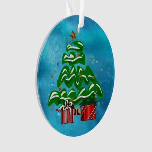 Caroling Snowman Ornament (voorkant)